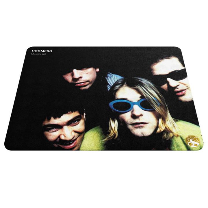 ماوس پد هومرو مدل A6046 طرح گروه راک نیروانا Hoomero Rock band Nirvana A6046 Mousepad